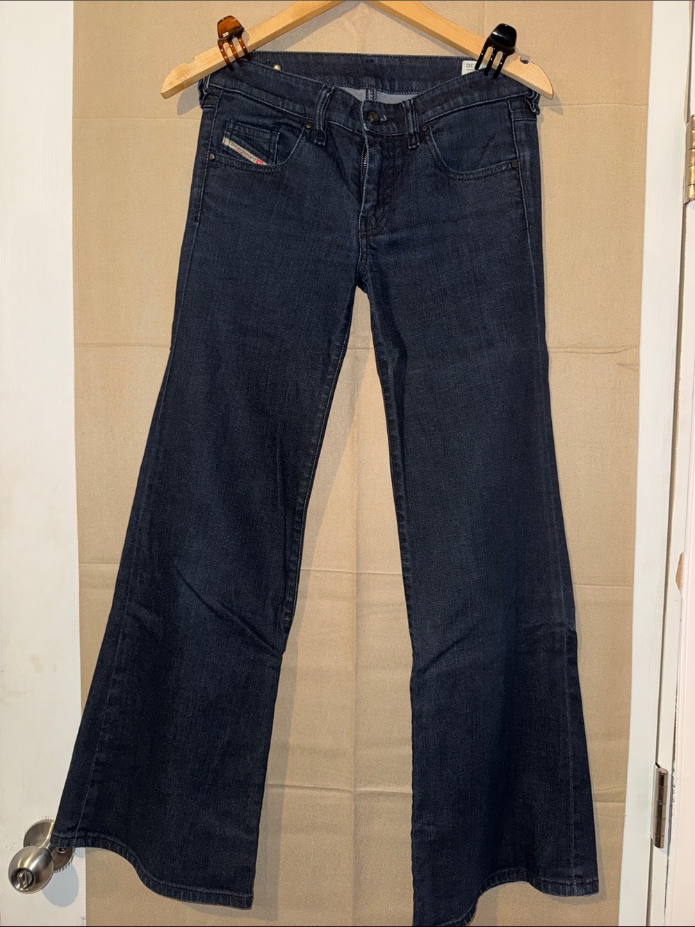 Diesel Women's Dark Blue Flare Jeans